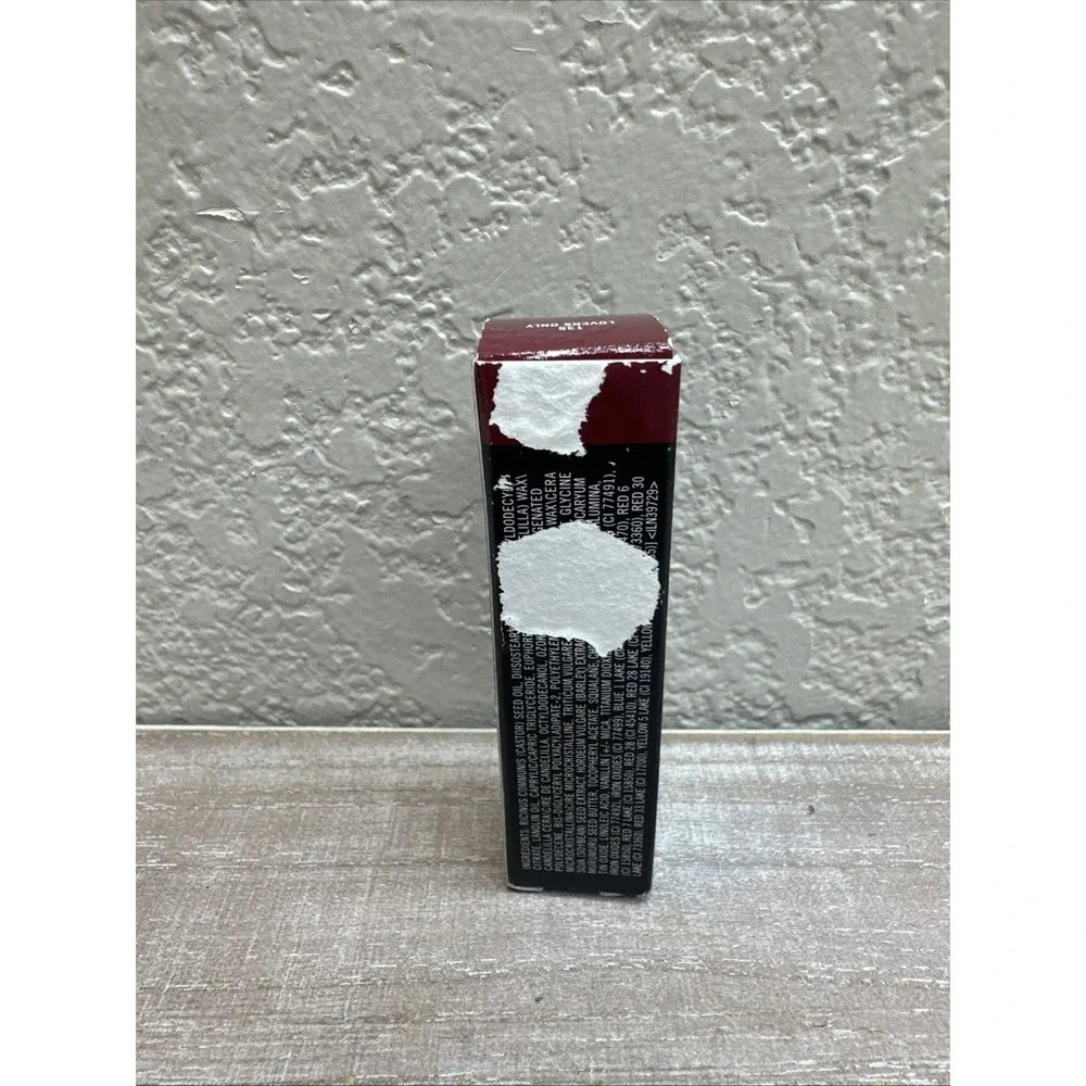 $22 🌙 MAC 135 LOVERS ONLY Amplified Lipstick Full SZ 0.10 OZ NIB DAMAGED BOX